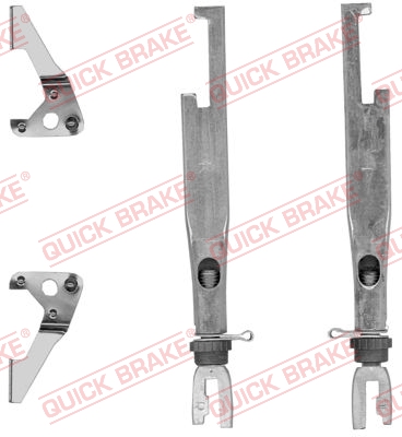 Nachsteller-Satz, Trommelbremse - 102 53 005 QUICK BRAKE